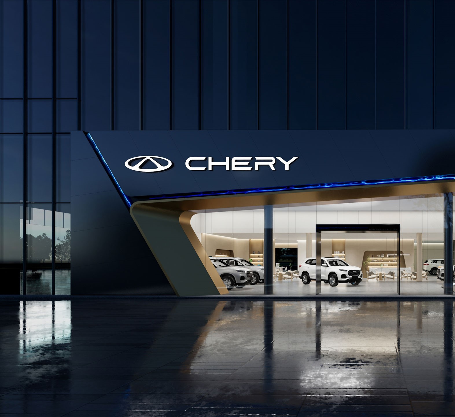 Chery в России — CHERY NEV — новый бренд автомобилей в России на  альтернативных источниках энергии